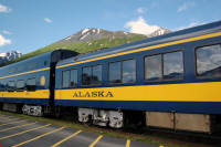 Alaska Railroad Train. Photo by Fyodor Soloview