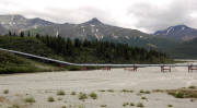 Oil pipeline along Richardson Hwy in Alaska. Photo: Fyodor Soloview.