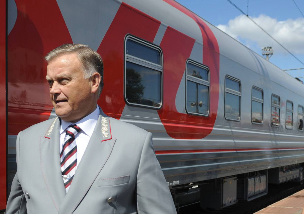 Vladimir Yakunin, President of Russian Railways (RZD)