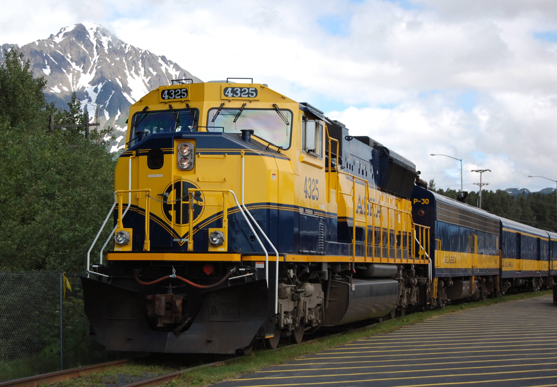 Alaska Railroad Train